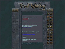 Tablet Screenshot of devilwhiskey.com